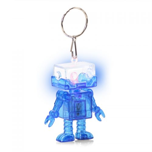 FLASHING ROBOT KEYCHAIN