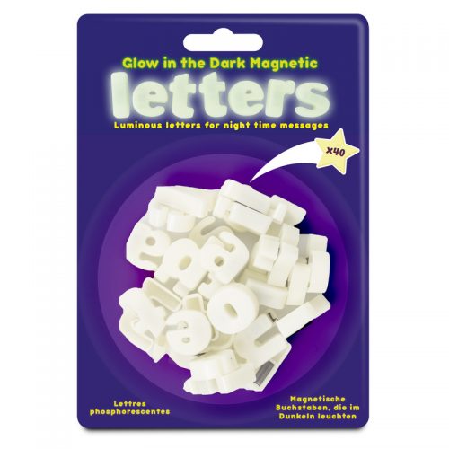 GLOW IN THE DARK MAGNETIC LETTERS