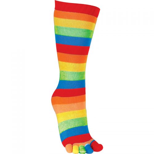 STRIPEY TOE SOCKS