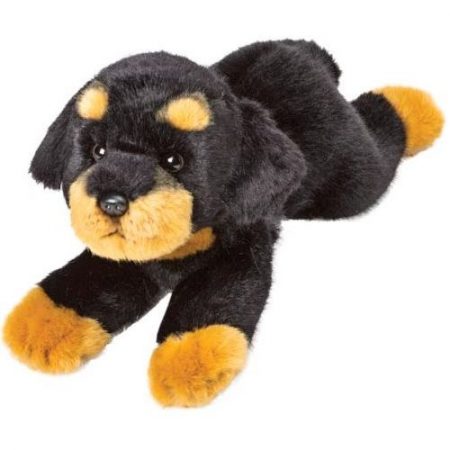 Laying Rottweiler 30cm | Toys | Toy Street UK