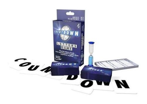 Countdown Letters Card Game