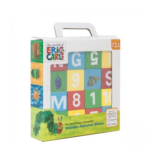 Hungry caterpillar wooden hot sale blocks