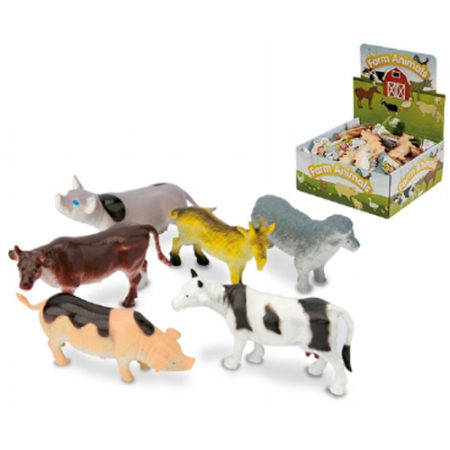 Traditional Plastic Farm Animals Set 1 (Assorted) | Toys | Toy Street UK