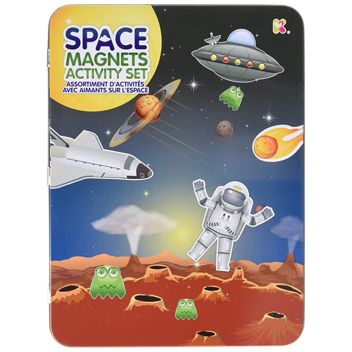 Space Magnets Activity Tin Set Toys Toy Street Uk