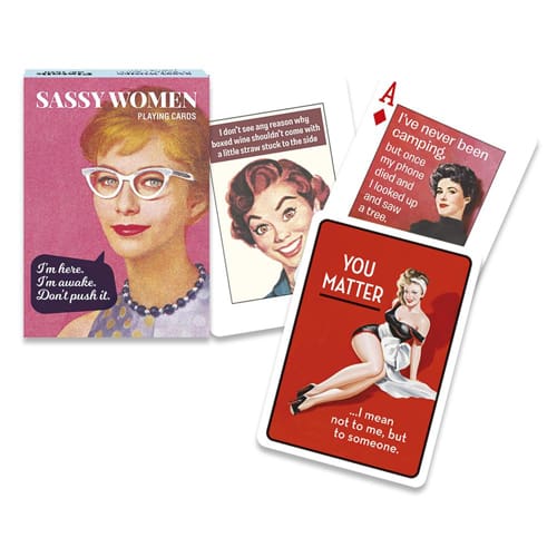 Sassy Women Playing Cards | Toys | Toy Street UK