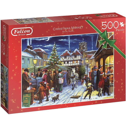 Falcon: Christmas Market Puzzle (500 Piece) | Toys | Toy Street UK