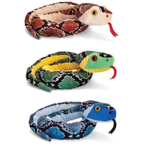 100cm Coiled Snake 3 - Assorted (One Supplied) | Toys | Toy Street UK