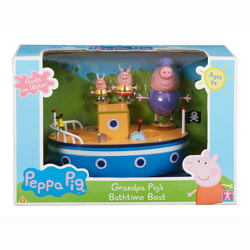 grandpa pig bath boat