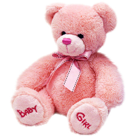 Nursery Bobby Bear 25cm - Pink | Toys | Toy Street UK