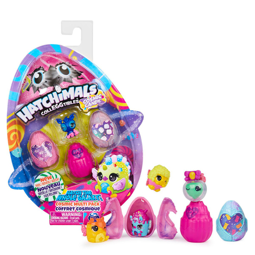 Hatchimals Colleggtibles Season 8 Cosmic Candy Multipack (4 Pack ...