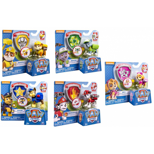 Paw Patrol: Gear Up Action Pack Pups (One Supplied) | Toys | Toy Street UK