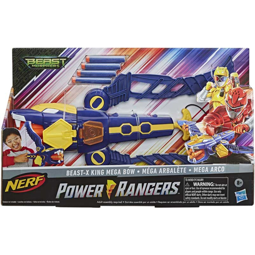 Power Rangers Beast Morphers Nerf Beast-X King Mega Bow | Toys | Toy ...