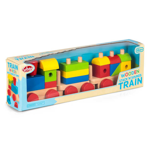 wooden stack n go train