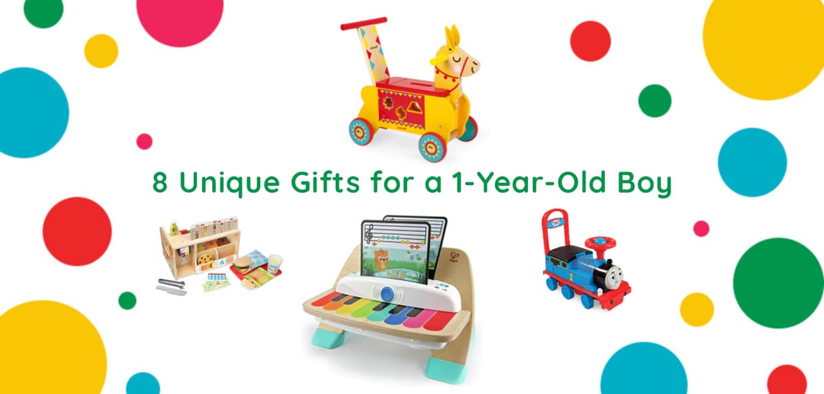 8 Unique Birthday Gifts for a 1yearold boy Toy Street