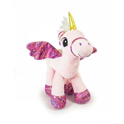 Unicorn Standing With Wings Plush 20cm | Toys | Toy Street UK