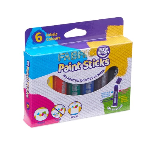 Paint Sticks Fabric - 6-pack | Toys | Toy Street UK