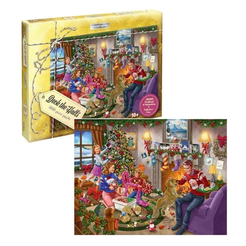 Waddingtons Limited Edition Christmas puzzle (1000 pieces) Toys Toy