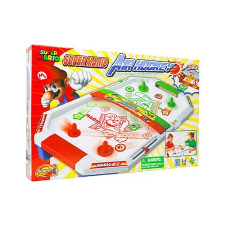 Super Mario Air Hockey Toy by Toy Street UK