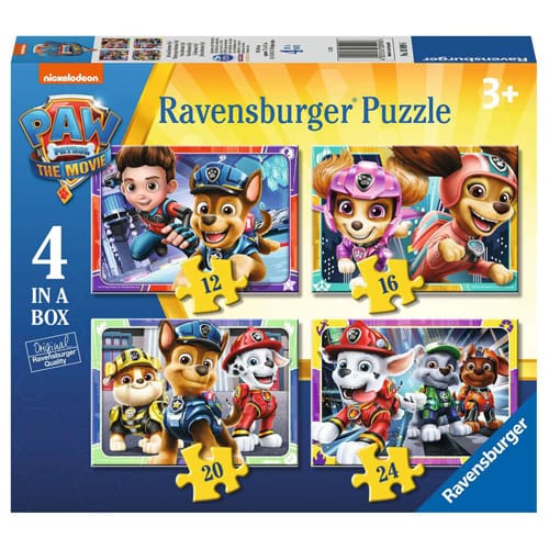 Paw Patrol The Movie 4 in a Box | Toys | Toy Street UK