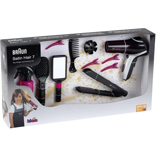 Mega Hairstyling Set With Braun Satin Hair 7 Hairbrush Toys Toy