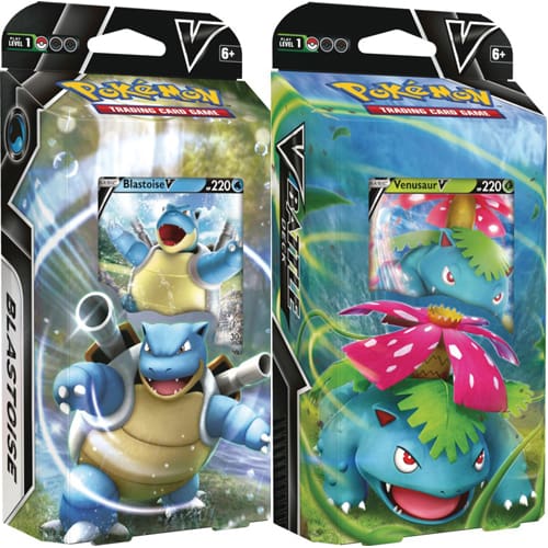 *B Grade* Pokemon TCG: V Battle Deck - Blastoise V / Venusaur V 2 Set ...