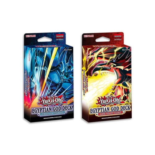 *B Grade* Yugioh: Egyptian God Decks - Obelisk/Slifer 2 Set | Toys ...