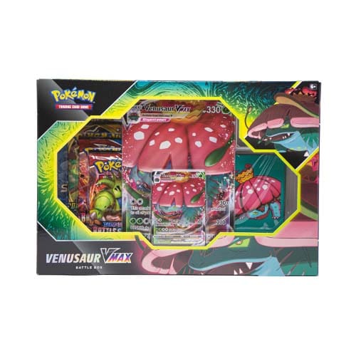 Pokemon TCG: Sword & Shield - Venusaur/Blastoise VMAX Battle Box - 2 ...