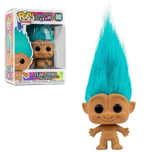 Funko POP!: Trolls - Good Luck Trolls - Teal Troll | Toys | Toy Street UK