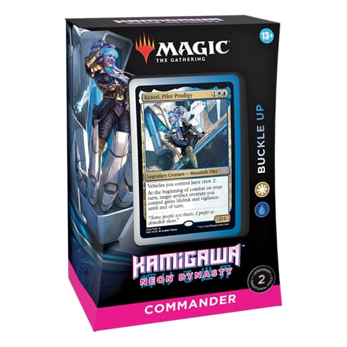 Mtg Kamigawa Neon Dynasty Commander Deck Buckle Up Toys Toy Street Uk