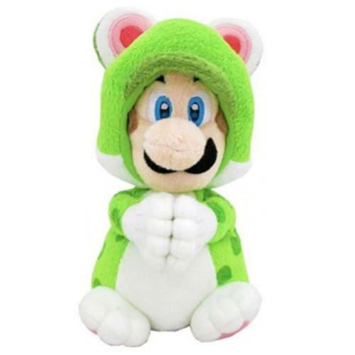 Nintendo Super Mario Cat Luigi With Magnetic Hands Plush 19cm Toys Toy Street Uk 6198