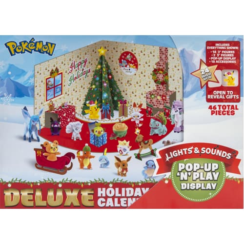 Pokemon Battle Figure Multipack 24Pack Deluxe Holiday Calendar