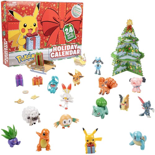 Pokemon Battle Figure Multipack 24Pack Holiday Calendar Toys Toy