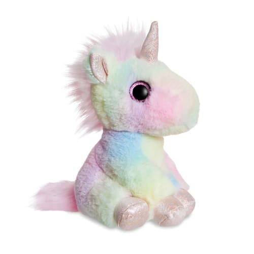 Mirada 25cm Unicorn With Glitter Horn Soft Toy Pink —, 50% OFF