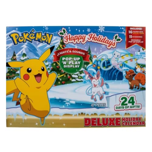 Pokemon Battle Figure Multipack 24Pack Deluxe Holiday Calendar