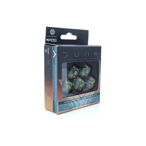 Dune: Adventures in the Imperium RPG - House Atreides Dice Set