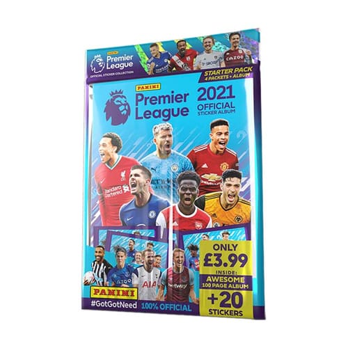 Panini's 2022 Premier League Sticker Collection Starter Pack | Toys ...