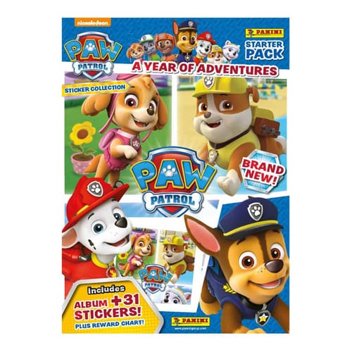 Paw Patrol A Year Of Adventures Sticker Starter Pack, Toys