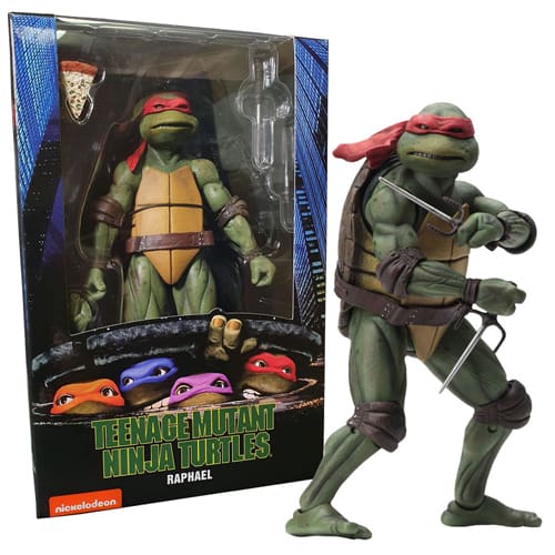 Teenage Mutant Ninja Turtles (1990) Raphael 7 Inch Scale Action Figure ...