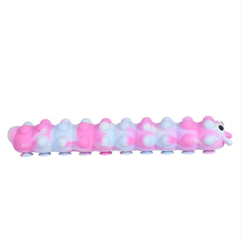 3D Push Pop Suction Caterpillar With Light | Toys | Toy Street UK