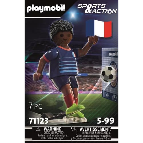 Original PLAYMOBIL SPORTS Action 71123 - Player Of Football France A