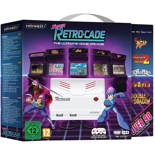 Retro bit super retro deals cade game list