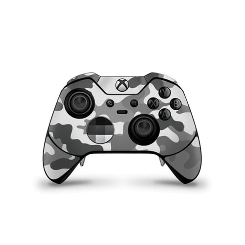 Xbox Elite Controller Skin Camouflage Grey 