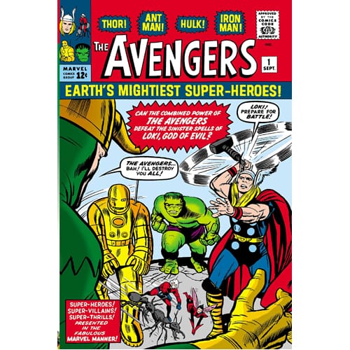 Mighty Marvel Masterworks: The Avengers Vol. 1 | Toys | Toy Street UK