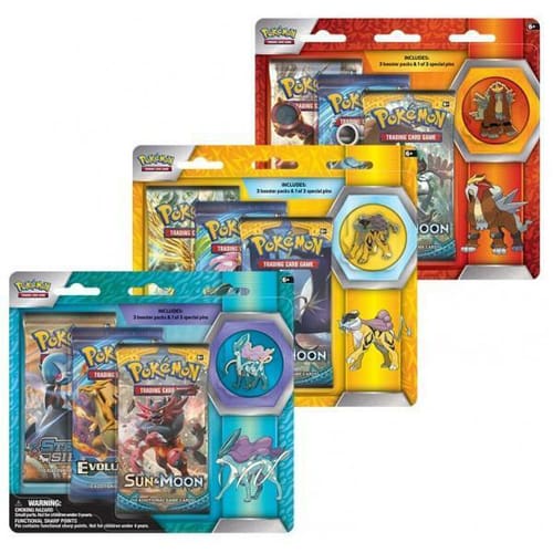 Pokemon Enhanced Blister 2-Pack Booster (One Supplied, Coin Designs May ...