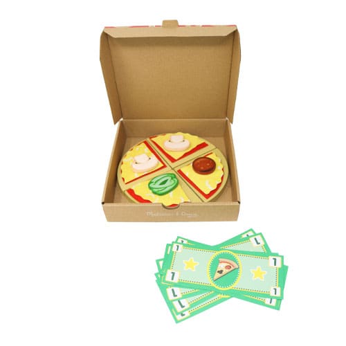 Melissa and doug top pizza counter