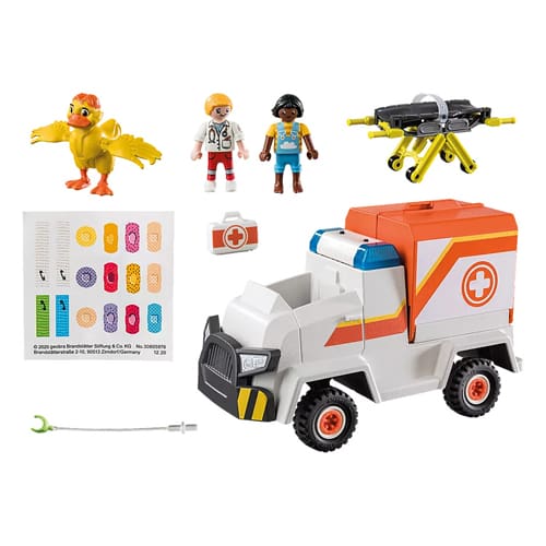  Playmobil Rescue Ambulance : Toys & Games