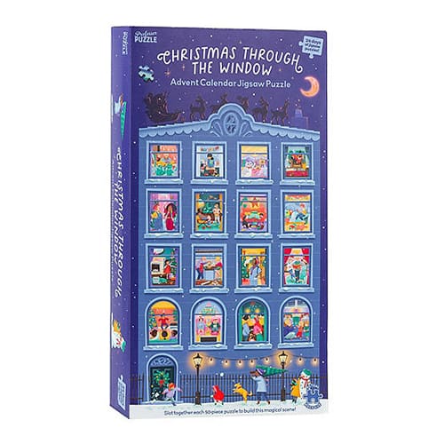 Christmas Through the Window Jigsaw Advent Calendar Toys Toy Street UK