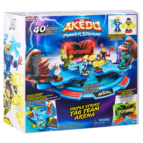 Legends Of Akedo Powerstorm Triple Strike Tag Team Arena Toys Toy Street UK