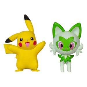 Pokemon Battle Figure Generation IX 2 Pack Sprigatito Pikachu 6 Toys Toy Street UK