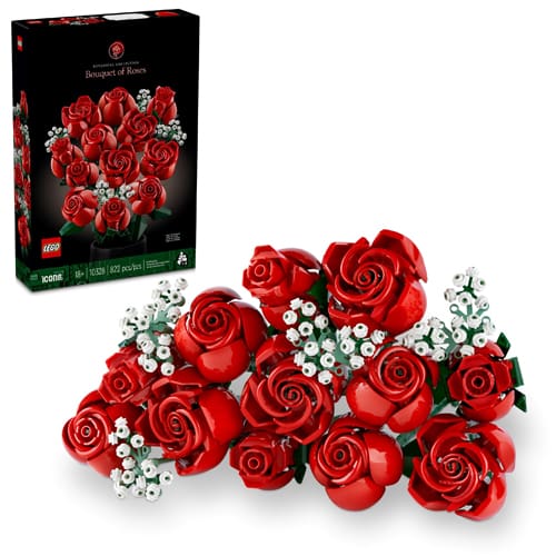LEGO Icons 10328 Bouquet of Roses | Toys | Toy Street UK